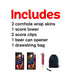 Cross Flag Hand Cornhole Boards Wraps (Set of 2)