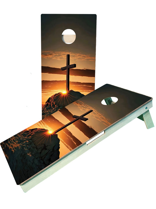 cornhole boards Cross Jesus Cornhole Boards