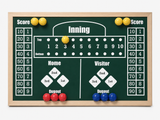MVP Ballbag Toss Game Set - Premium Two-Board Backyard Baseball Toss Game