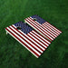 Classic Flag Cornhole Boards Wraps (Set of 2)
