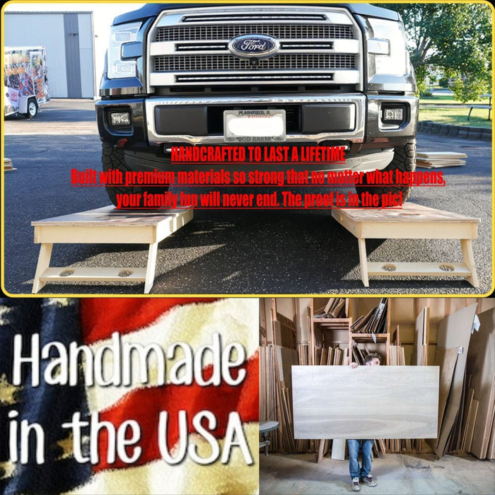Brick Flag Professional Cornhole Boards