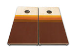 boards Tournament Quality Cornhole Boards - Retro Gradient Design