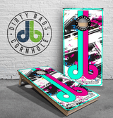 boards Professional Cornhole Boards - db - 90s Grunge
