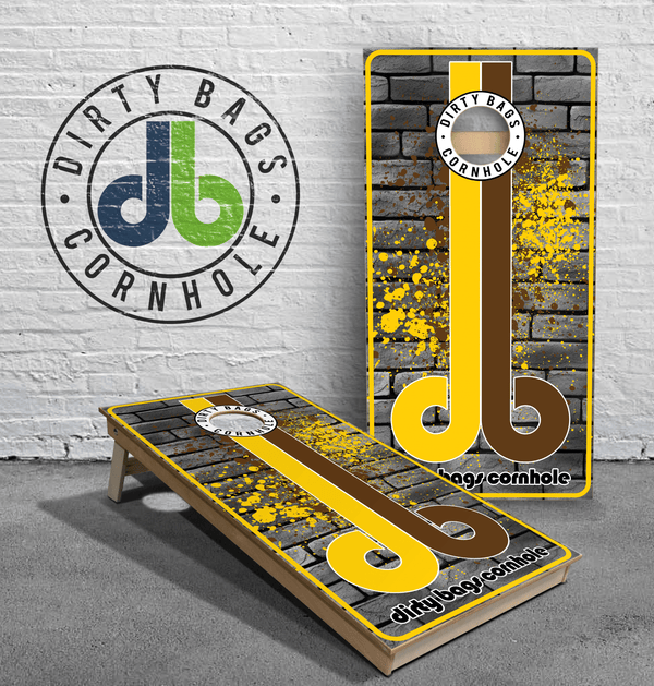 boards Professional Cornhole Boards - db - SD Graffiti Edition