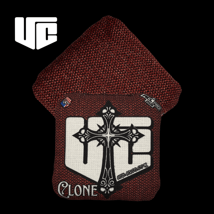 CornHole bags Light 2026 CLONE CROSS Red