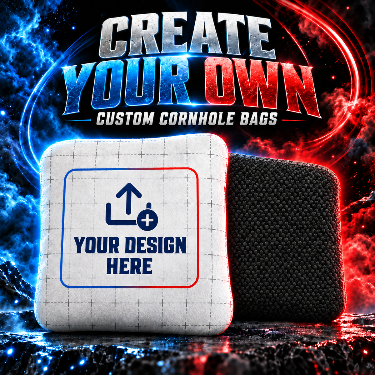 Custom Cornhole Bags - Hybrid Carpet - Speed Profile 5/8