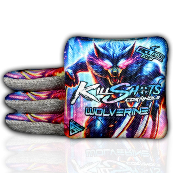 Bags Killshots Cornhole | Wolverine Series | Limited Designs | 2025 ACL Pro Cornhole Bags