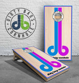 boards Pro Cornhole Boards - db Pink / Turquoise