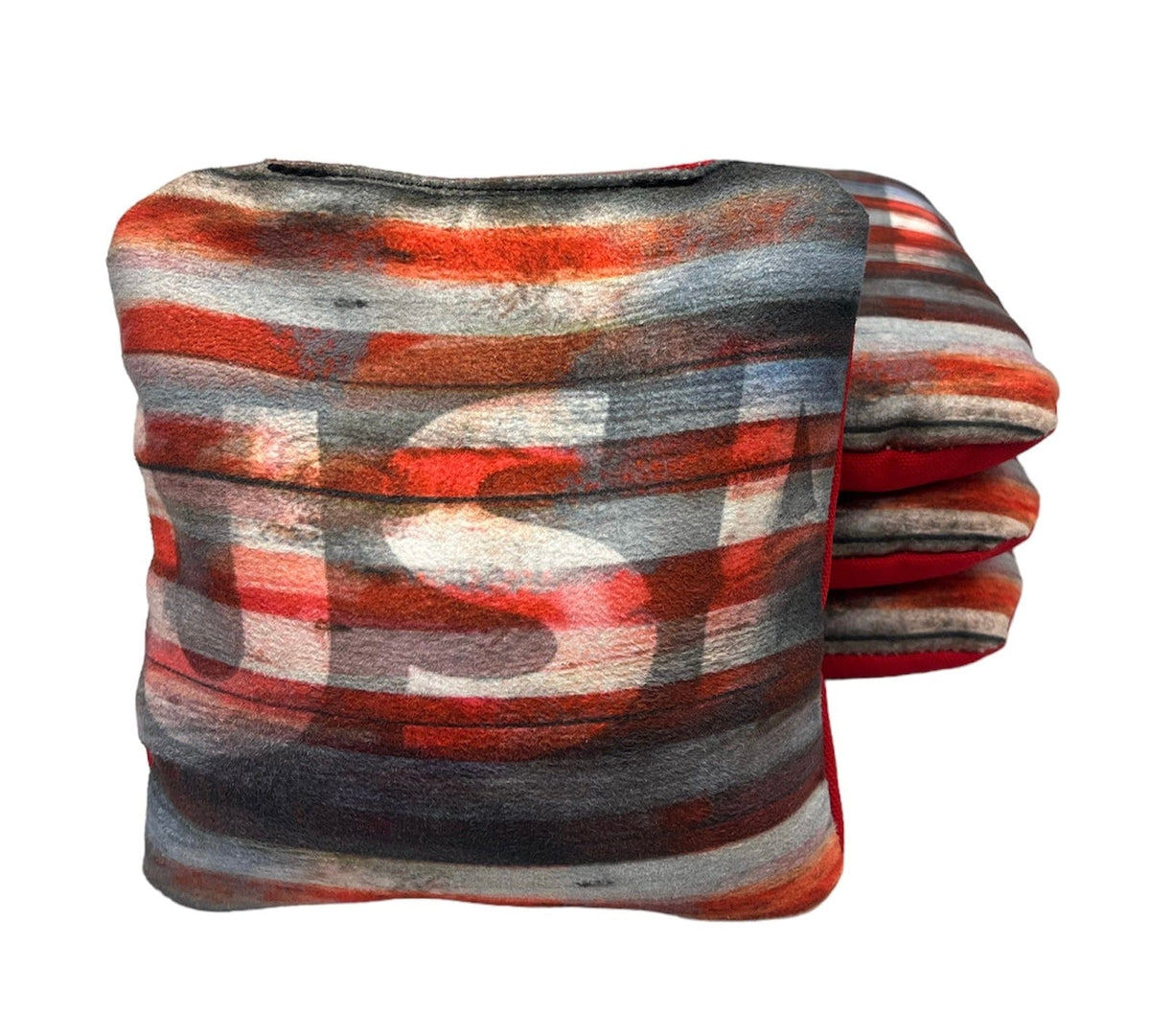 USA Slick and Stick Cornhole Bags USA Flag Slick and Stick Bags
