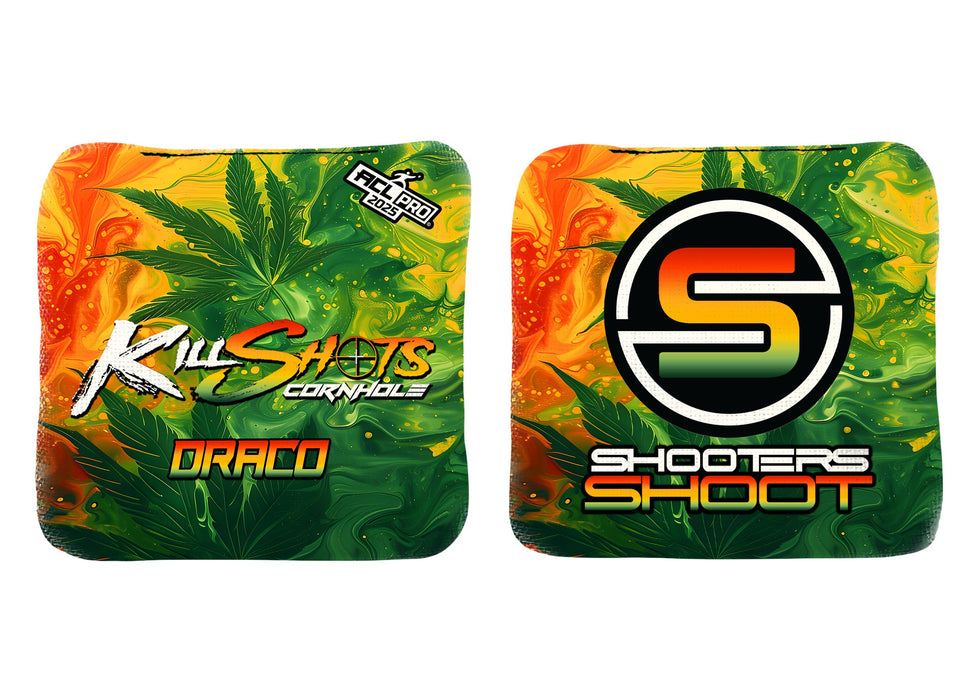 Killshots Cornhole | Draco Series | Limited Designs | 2025 ACL Pro Cornhole Bags