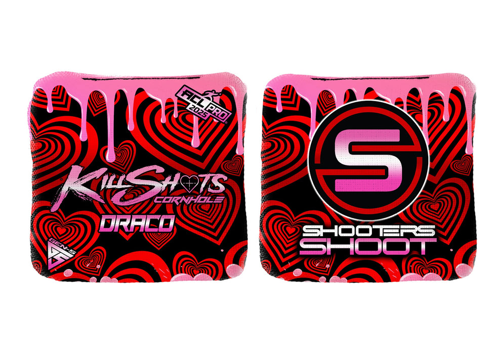 Killshots Cornhole | Draco Series | Limited Designs | 2025 ACL Pro Cornhole Bags