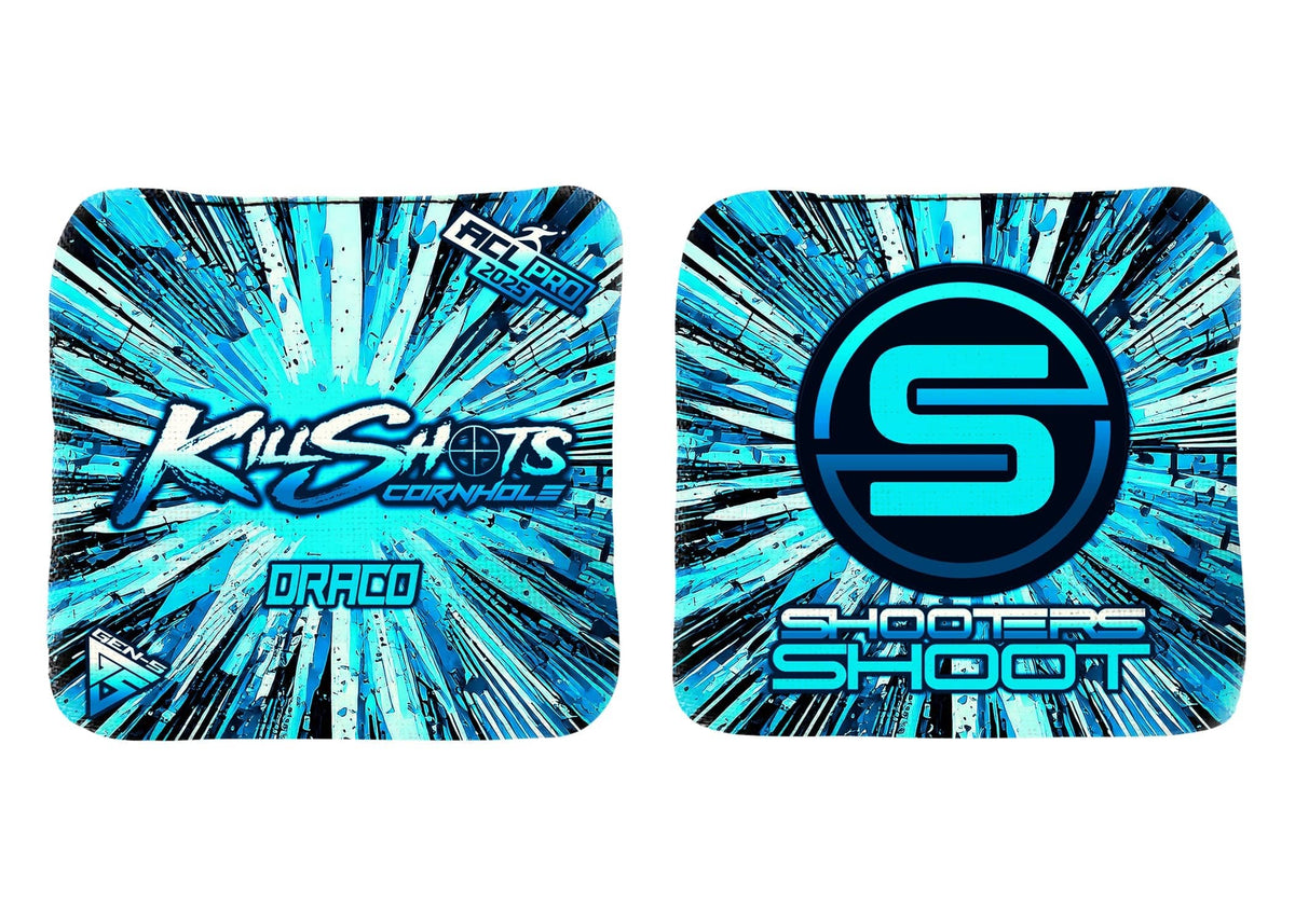 Bags Killshots Cornhole | Draco Series | Limited Designs | 2025 ACL Pro Cornhole Bags
