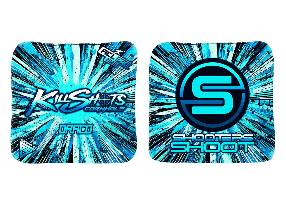 Killshots Cornhole | Draco Series | Limited Designs | 2025 ACL Pro Cornhole Bags
