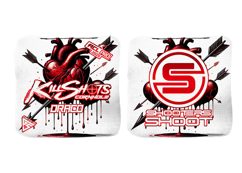 Killshots Cornhole | Draco Series | Limited Designs | 2025 ACL Pro Cornhole Bags