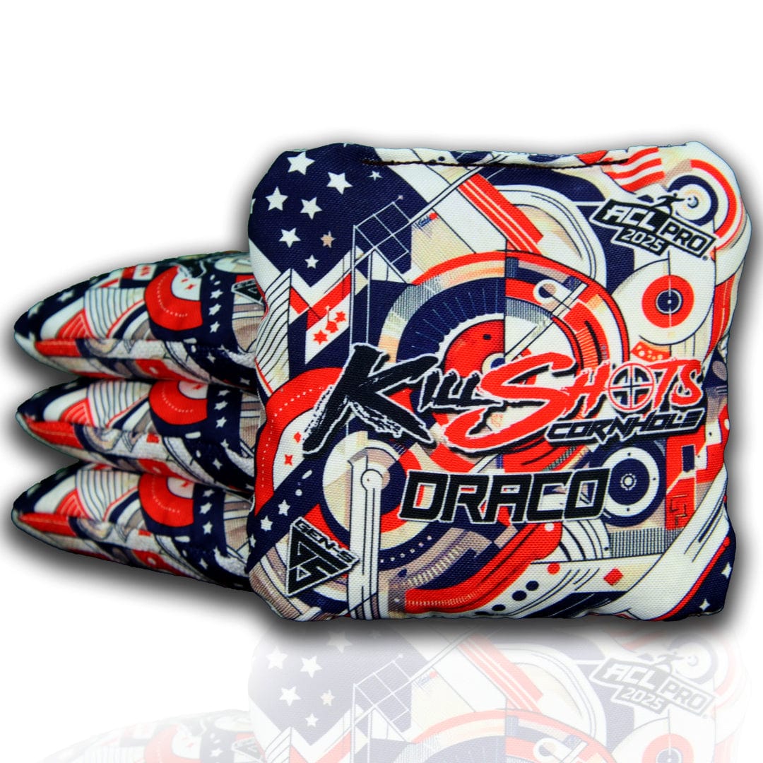 Bags Killshots Cornhole | Draco Series | Limited Designs | 2025 ACL Pro Cornhole Bags
