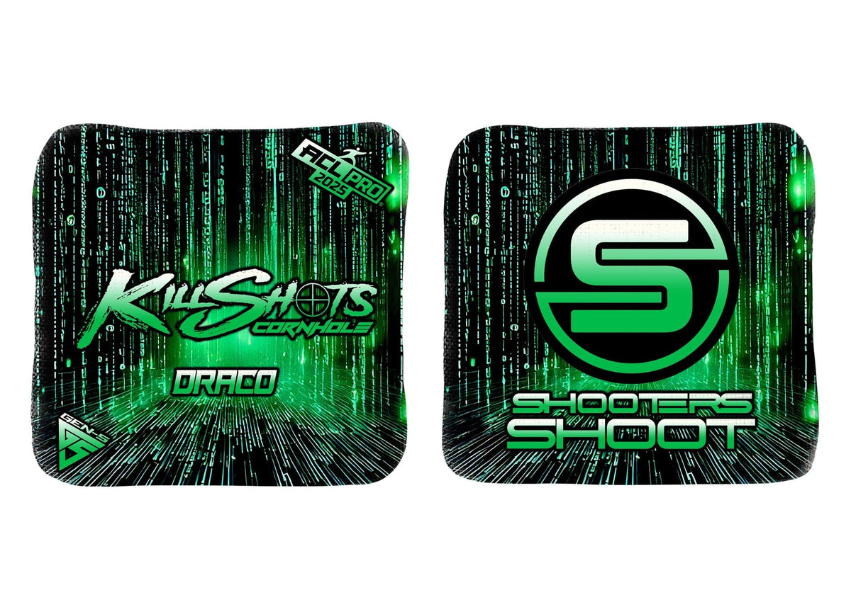Bags Killshots Cornhole | Draco Series | Limited Designs | 2025 ACL Pro Cornhole Bags