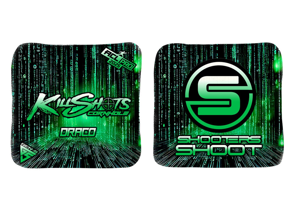 Killshots Cornhole | Draco Series | Limited Designs | 2025 ACL Pro Cornhole Bags