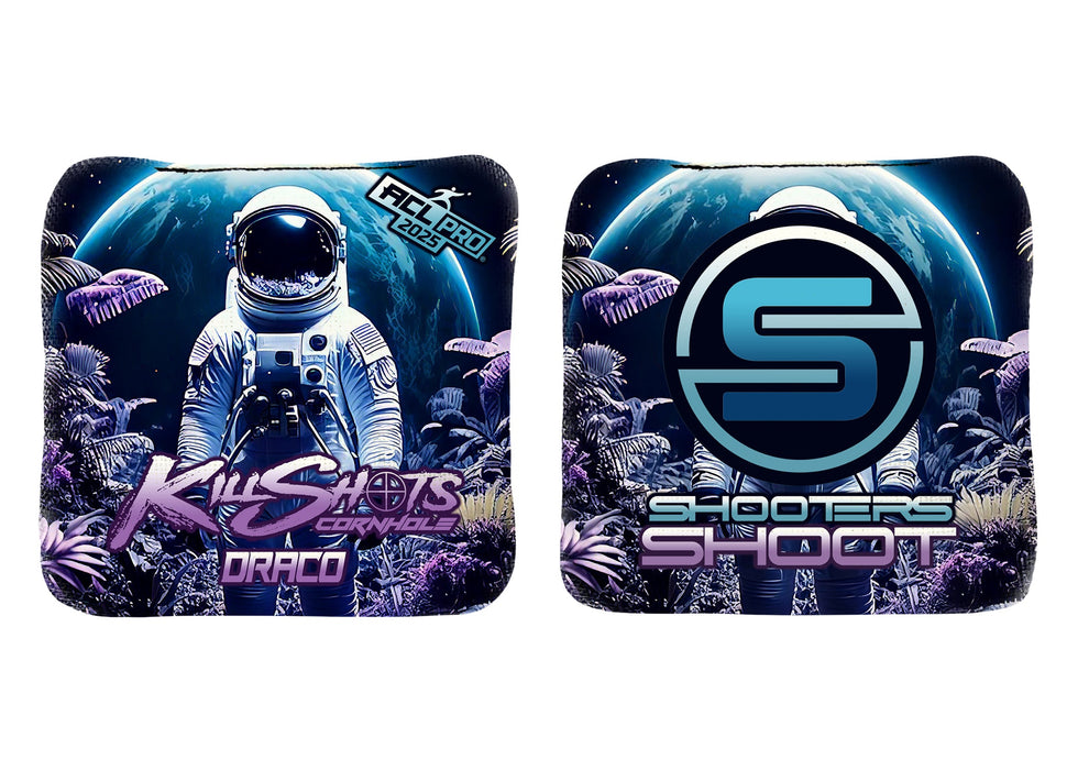 Killshots Cornhole | Draco Series | Limited Designs | 2025 ACL Pro Cornhole Bags