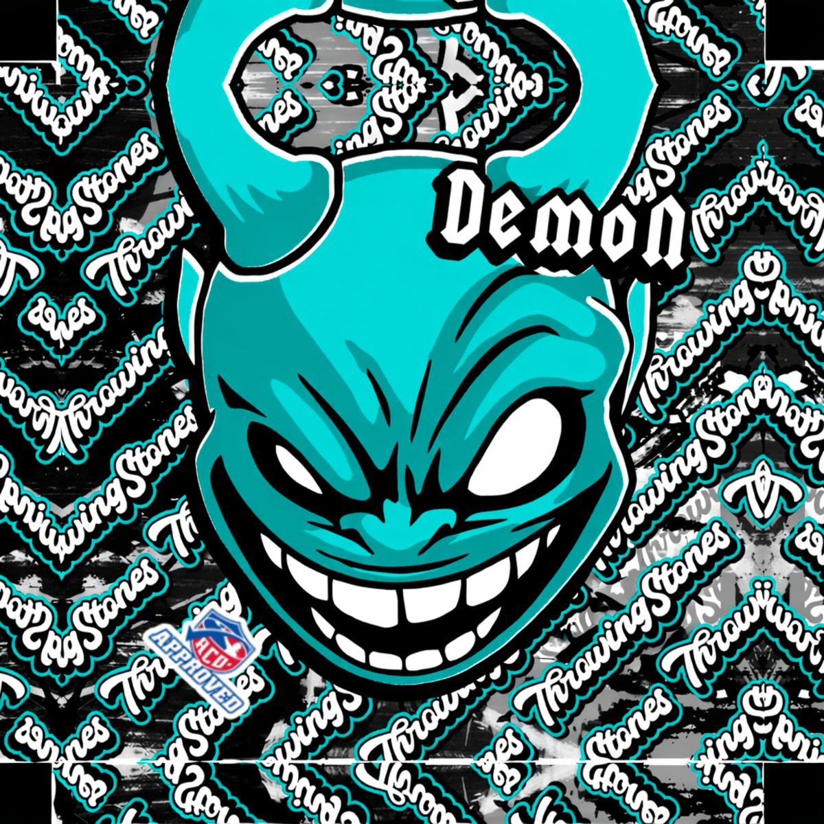 Throwing Stones Demon Cornhole Bags – Set of 4