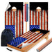 Distressed Flag Cornhole Boards Wraps (Set of 2)