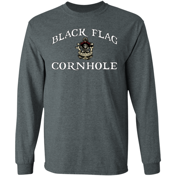 Black Flag Cornhole Long Sleeve T-Shirt