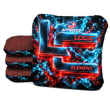 Chrome Splash - Cornhole Bags - Multiple Series - Set of 4