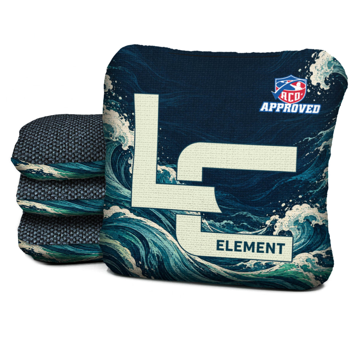 Deep Current - Cornhole Bags - Multiple Series - Set of 4