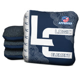 Contour Marine White Cornhole Bags - Multiple Series - Set of 4