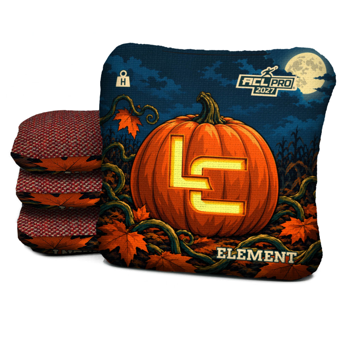 Carved LC - Halloween Cornhole Bags - Multiple Bag Series - Set of 4