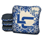 Calavera Cobalt - Cornhole Bags - Multiple Series - Set of 4