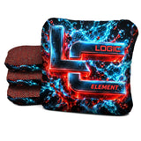 Chrome Splash - Cornhole Bags - Multiple Series - Set of 4