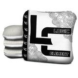 Contour White Black Cornhole Bags - Multiple Series - Set of 4