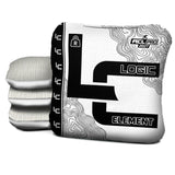 Contour White Black Cornhole Bags - Multiple Series - Set of 4