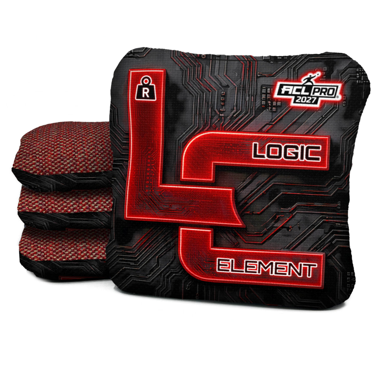 OVERCLOCK REDLINE - ACL PRO 2027 / ACL COMP Bags - Multiple Series - Logic Cornhole