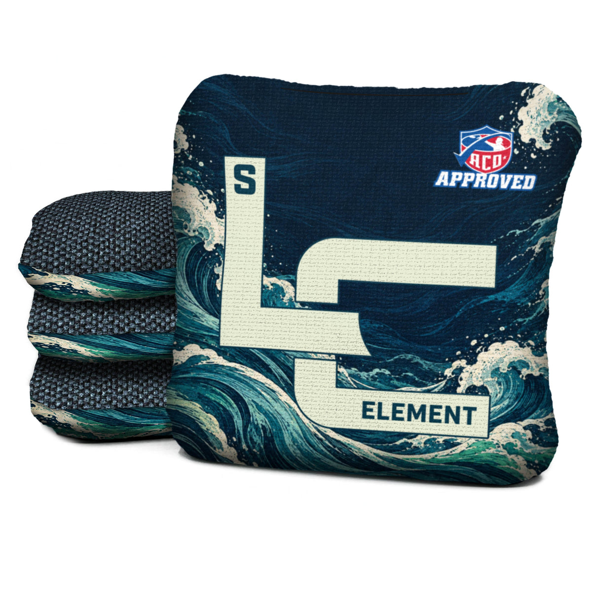 Deep Current - Cornhole Bags - Multiple Series - Set of 4