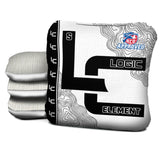 Contour White Black Cornhole Bags - Multiple Series - Set of 4