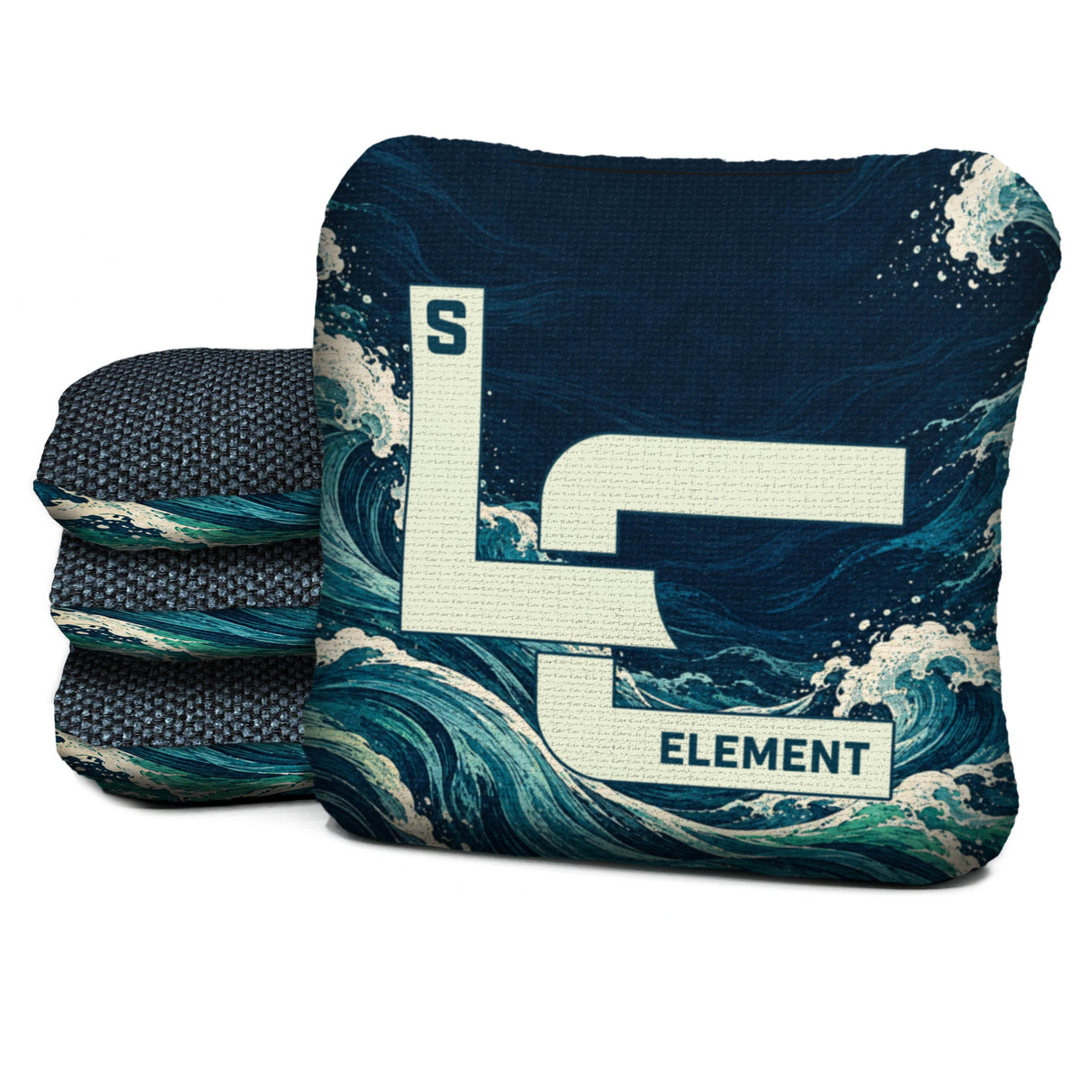 Deep Current - Cornhole Bags - Multiple Series - Set of 4