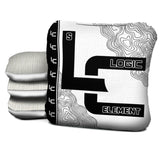 Contour White Black Cornhole Bags - Multiple Series - Set of 4