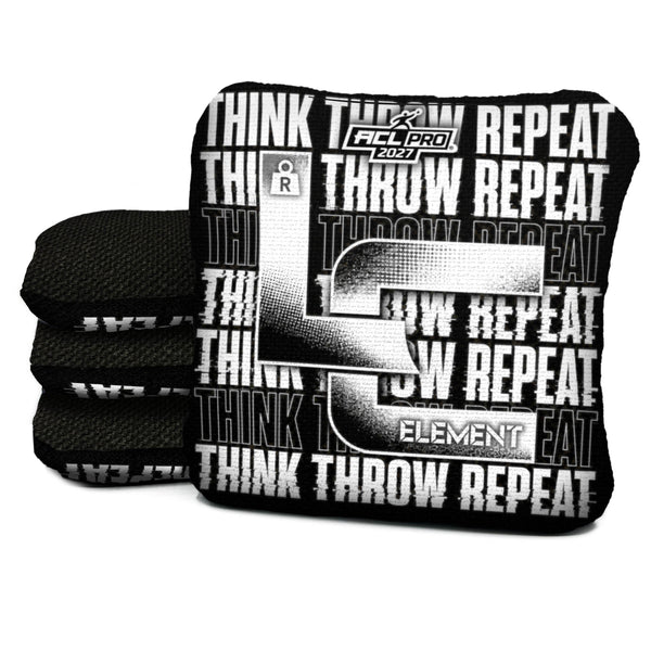 THINK THROW REPEAT - BLACK - ACL PRO 2027 BAGS - MULTIPLE BAG SERIES - Set of 4 bags