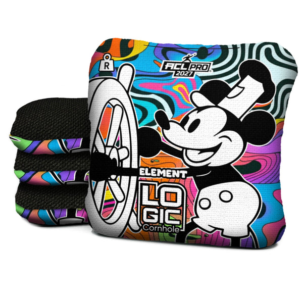 Steamboat Willie - Color Drip Edition - ACL PRO 2026 BAGS - MULTIPLE BAG SERIES - Set of 4 bags