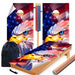Eagle Art Flag Cornhole Boards Wraps (Set of 2)