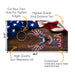 Eagle Love It or Leave Cornhole Boards Wraps (Set of 2)