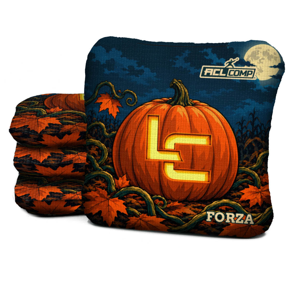 Carved LC - Halloween Cornhole Bags - Multiple Bag Series - Set of 4