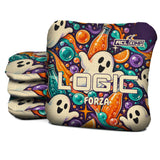 Ghost Soda Club - Halloween Cornhole Bags - Multiple Bag Series - Set of 4