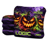 Neon Jack - Halloween Cornhole Bags - Multiple Bag Series - Set of 4