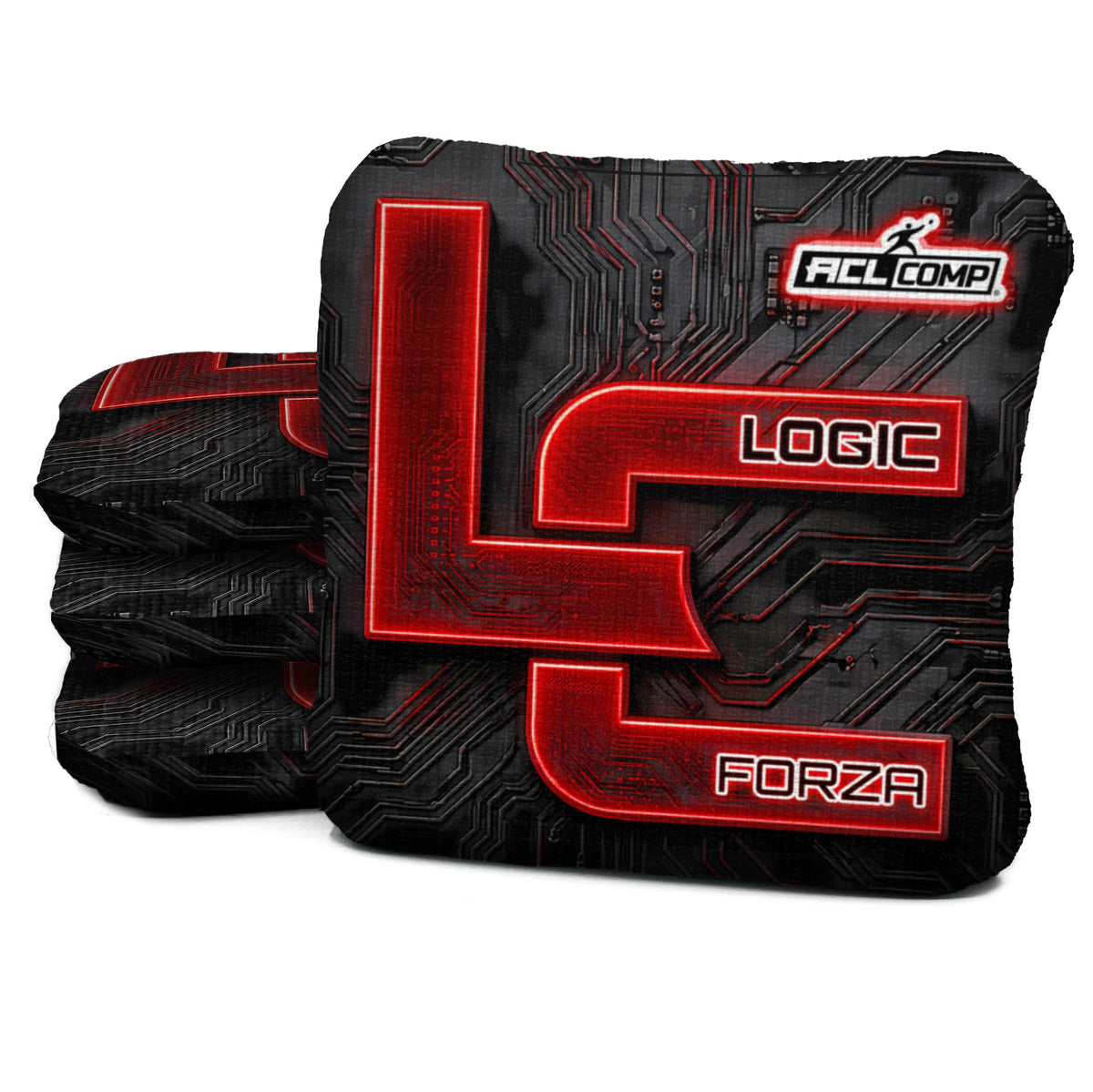 OVERCLOCK REDLINE - ACL PRO 2027 / ACL COMP Bags - Multiple Series - Logic Cornhole
