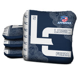 Contour Marine White Cornhole Bags - Multiple Series - Set of 4