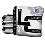 Contour White Black Cornhole Bags - Multiple Series - Set of 4