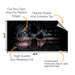 Faded Skull Cornhole Boards Wraps (Set of 2)