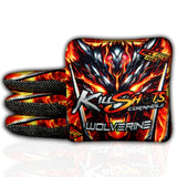 Bags Blazing Beast / Yes (+$15) Killshots Cornhole | Wolverine Series | Limited Designs | 2025 ACL Pro Cornhole Bags